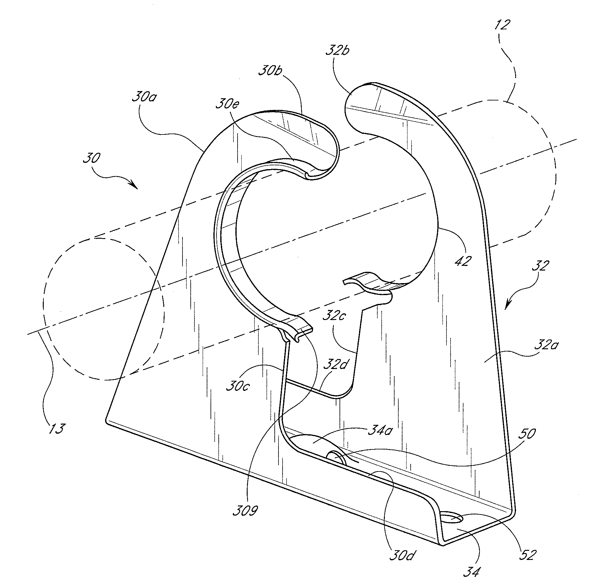 Hanger for fire sprinkler pipe