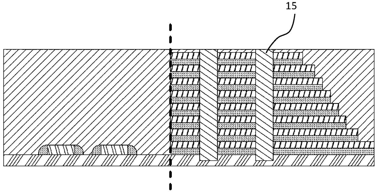 A preparation method and structure of a three-dimensional memory