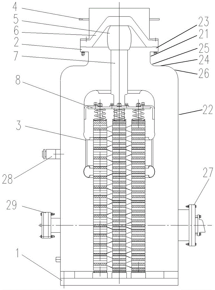 Gapless Metal Oxide Surge Arrester