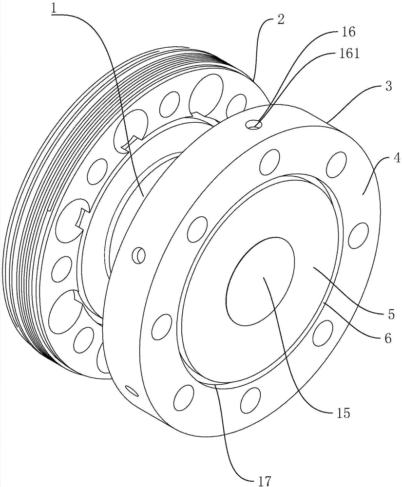 Flange type torque sensor