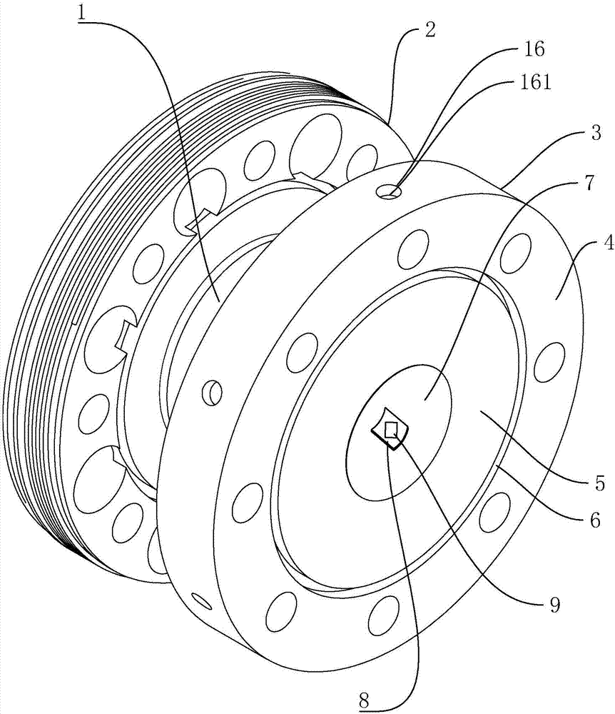 Flange type torque sensor