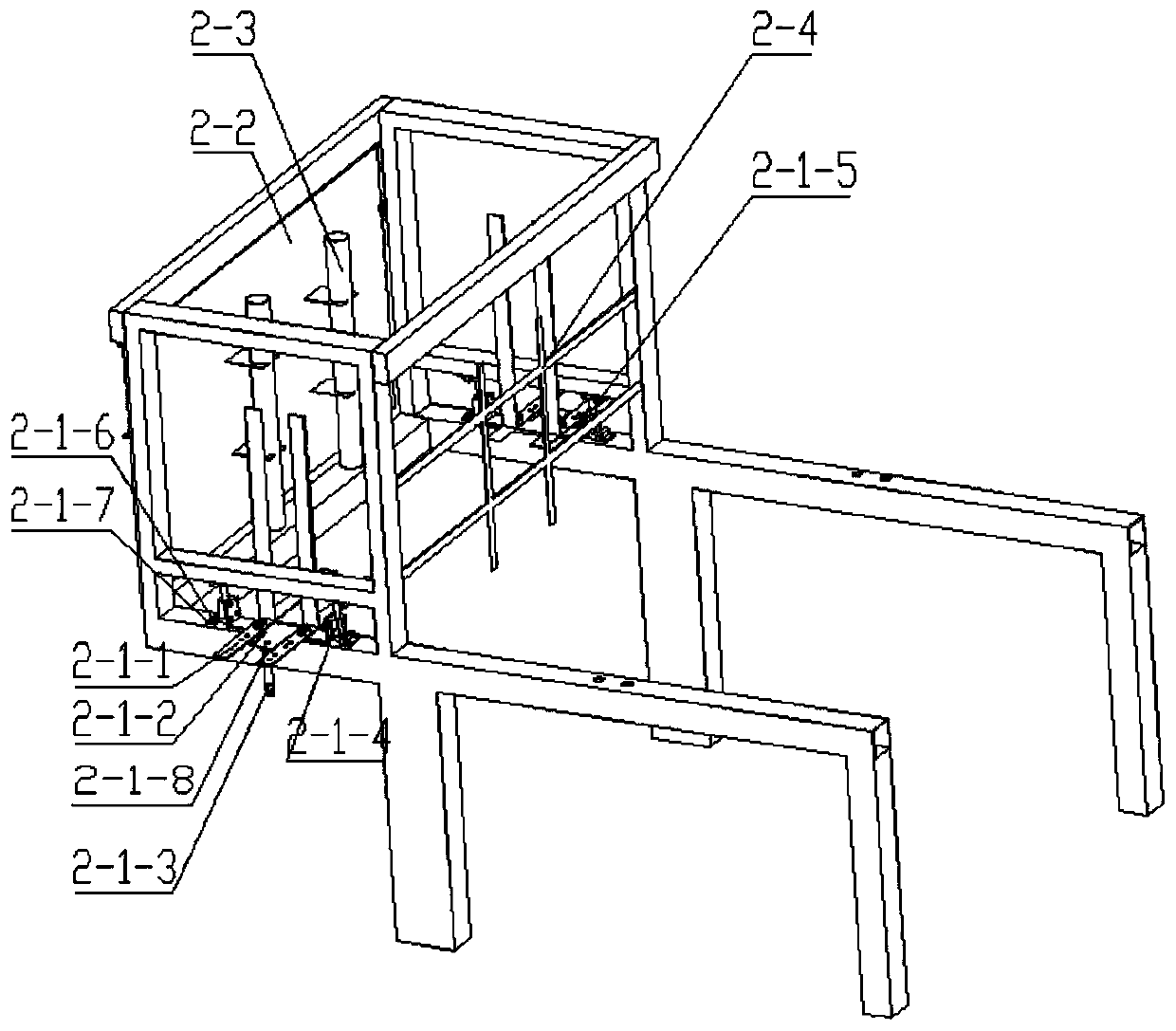 Multi-specification corrugated carton forming machine