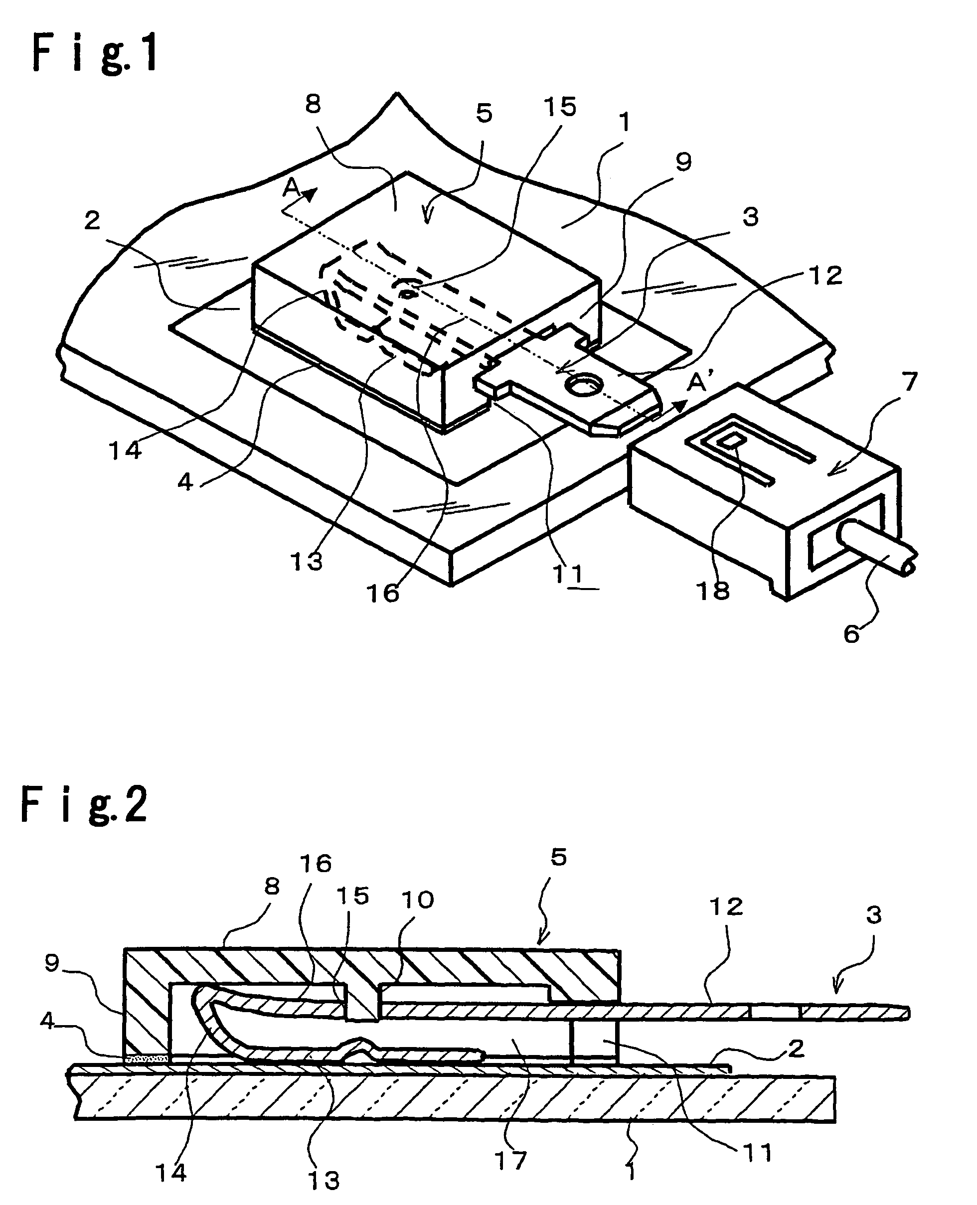 Electrical connection structure for conductor formed on glass surface