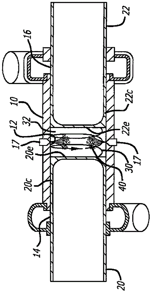 A swirl-conserving combustion chamber construction for opposed-piston engines