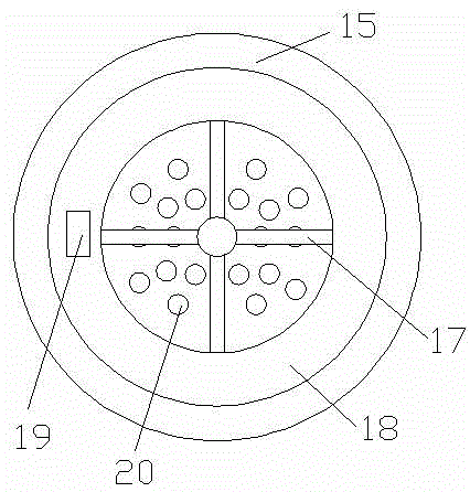 Method for achieving omnibearing fishpond feeding