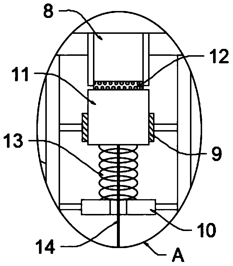 Constant-temperature heating device for nasal feeding nutrient solution in process of enteral nutrition support