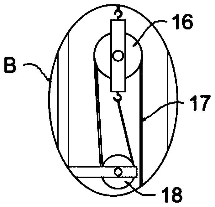 Constant-temperature heating device for nasal feeding nutrient solution in process of enteral nutrition support