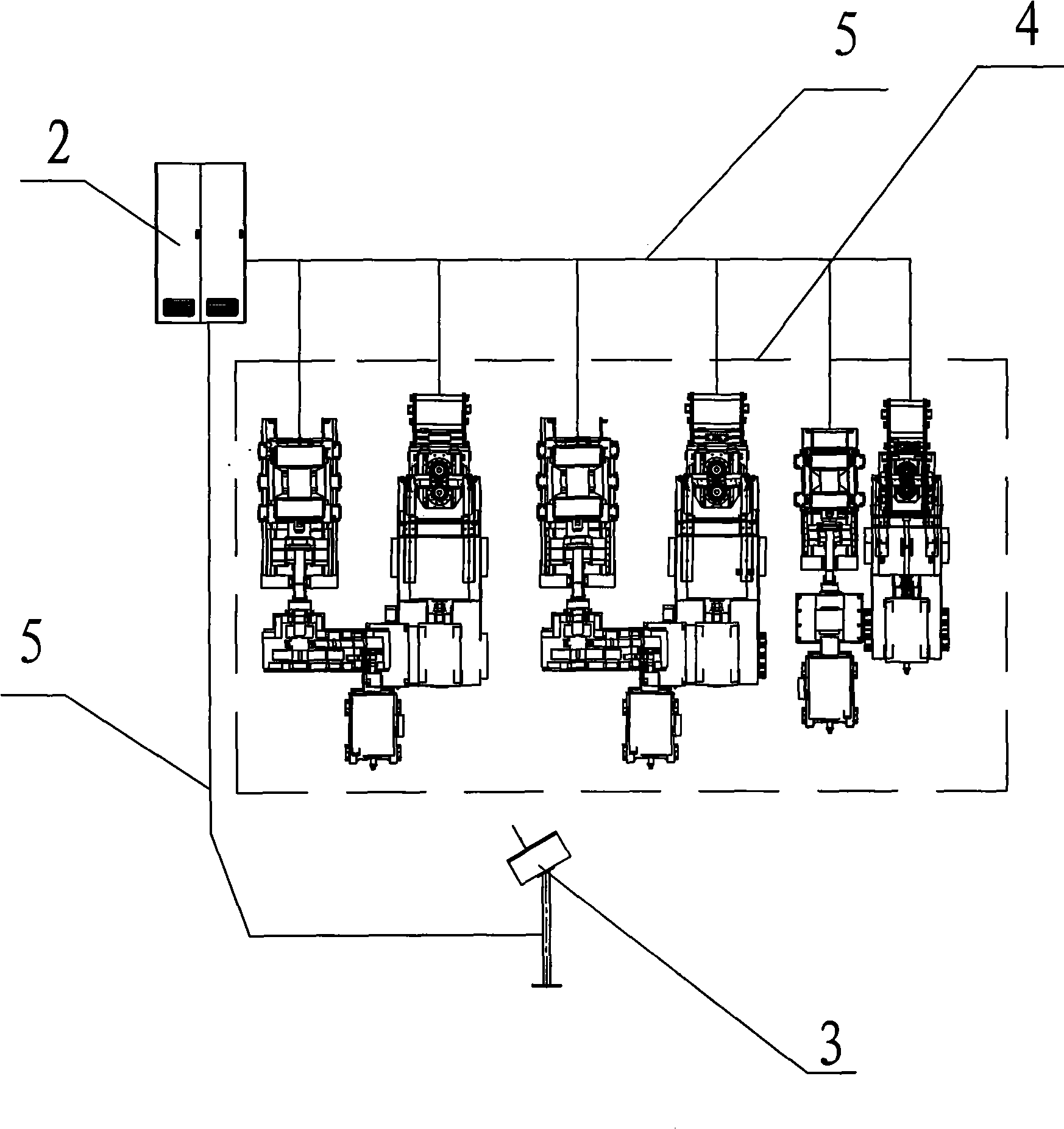 Control system of continuous rolling mill