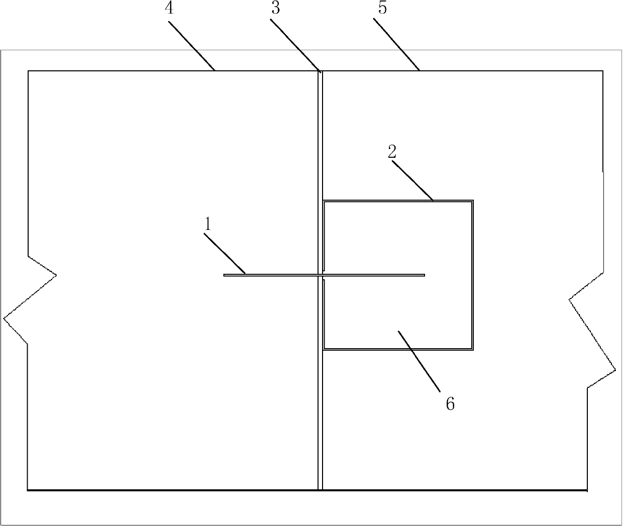 Vertical water-stop structure for concrete engineering expansion joint as well as manufacturing and construction methods for same