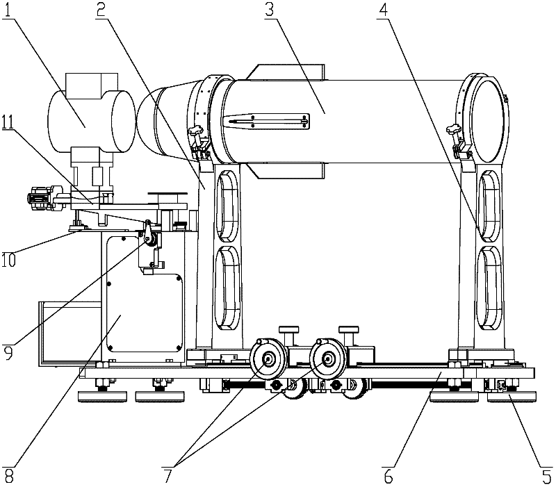 Movement simulation system for infrared targets