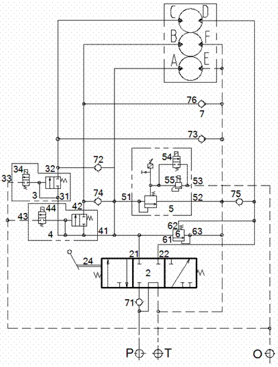 Controller of electrically controlled three-speed medium voltage motor and operation mode of controller