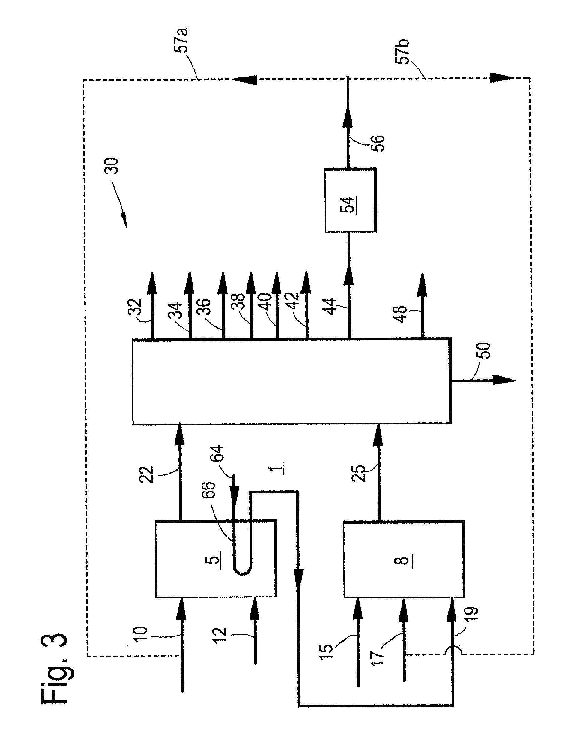 Process for the preparation of a lower olefin product