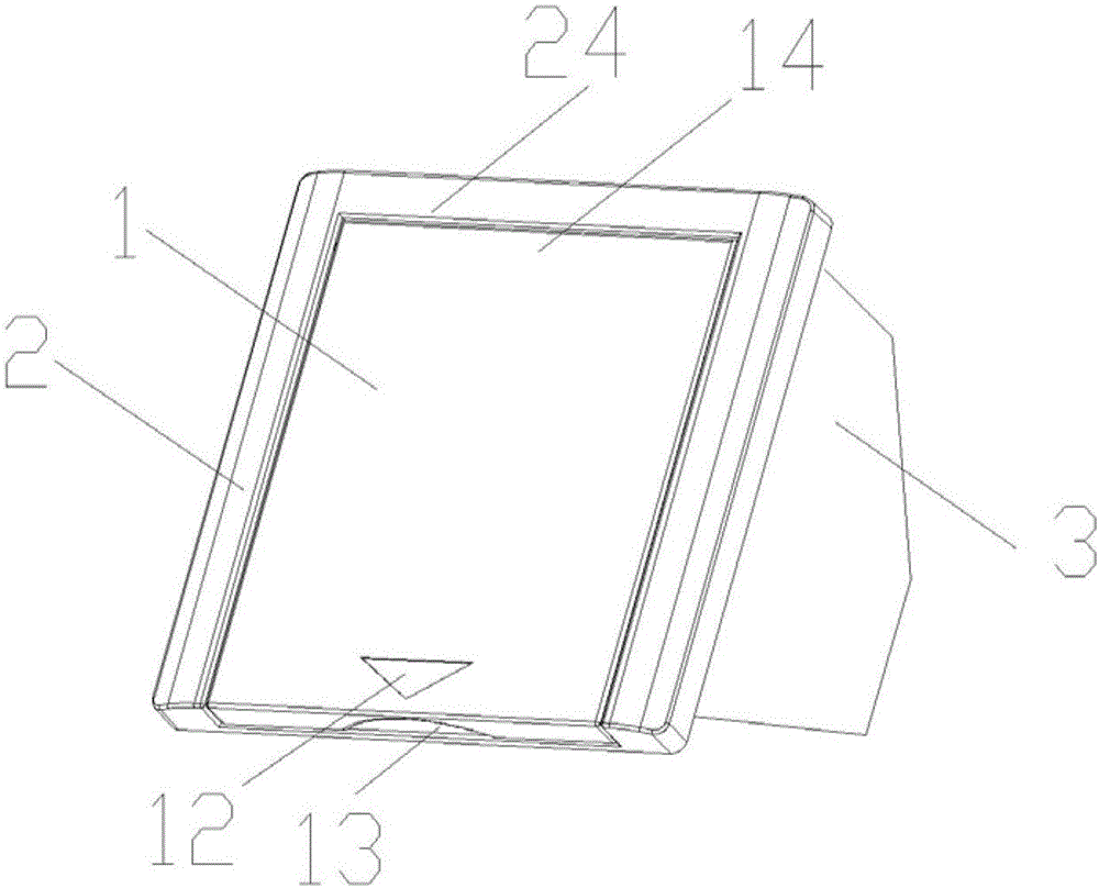 Wall socket with plug-in socket module