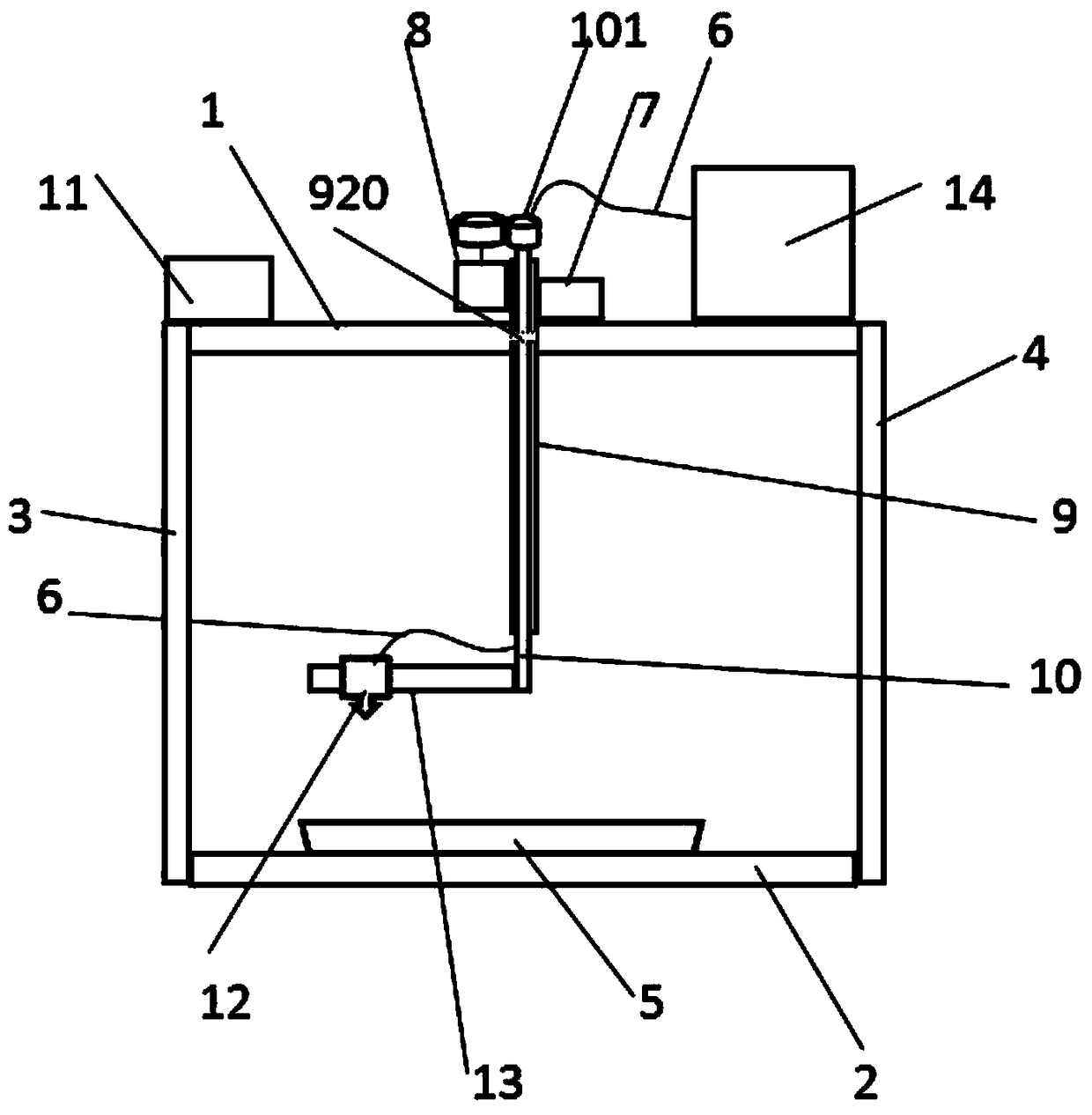 3D (Three-Dimensional) printing machine capable of being automatically cleaned