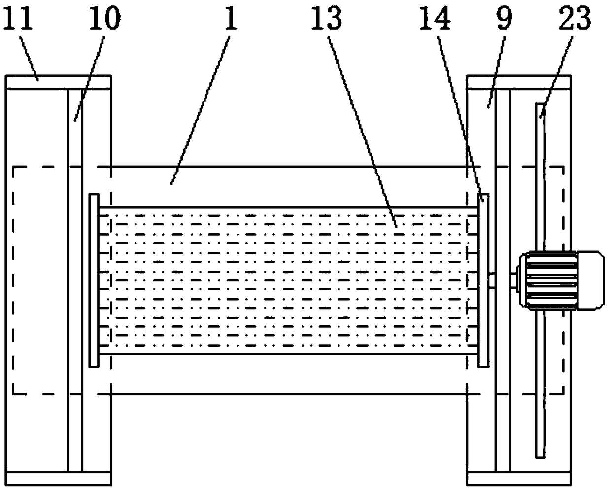 Agricultural fertilizer mixing device with irrigation function