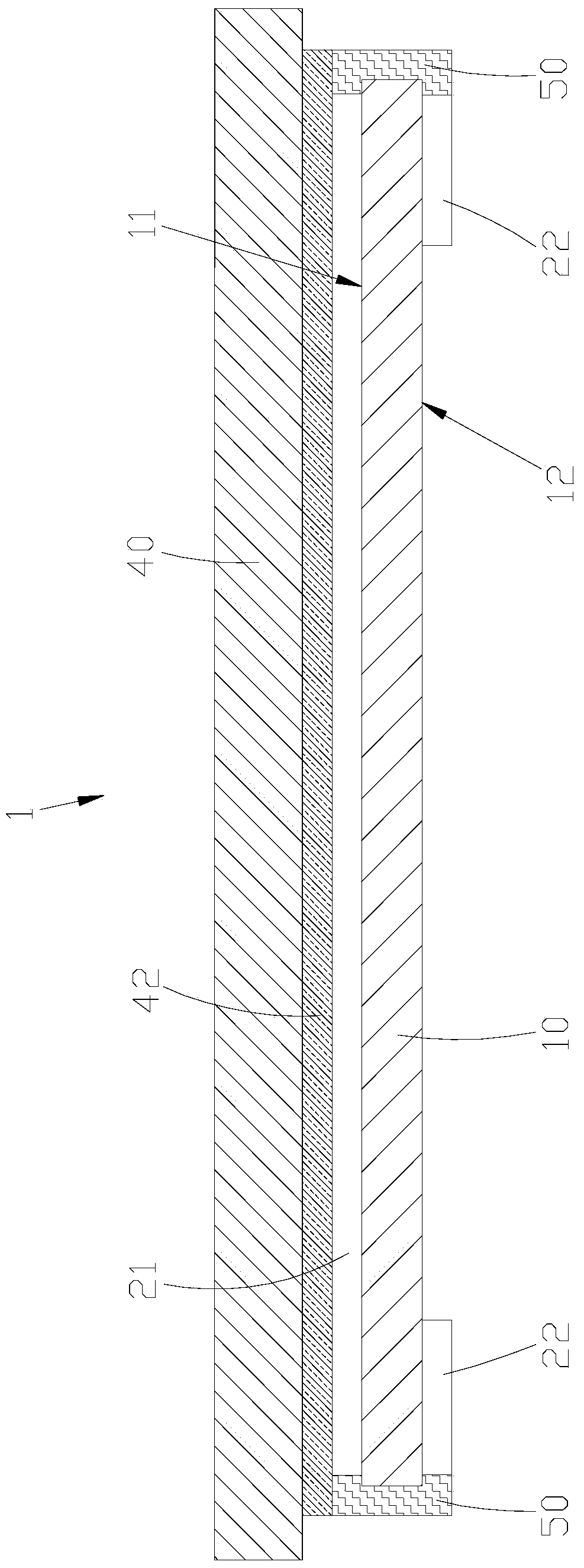 Manufacturing method of touch screen and touch screen