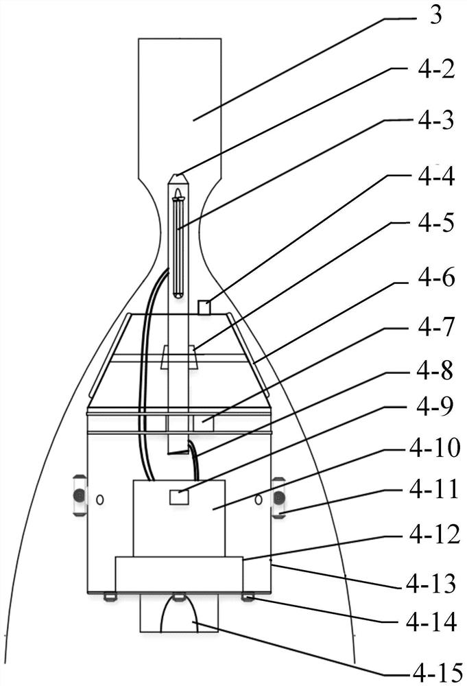 Capture method of spacecraft capture system based on nozzle capture and star-rocket docking ring locking