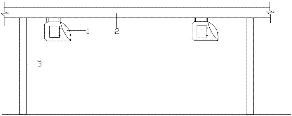 Personal hanging type double-rail and double-power automatic control light rail traffic system