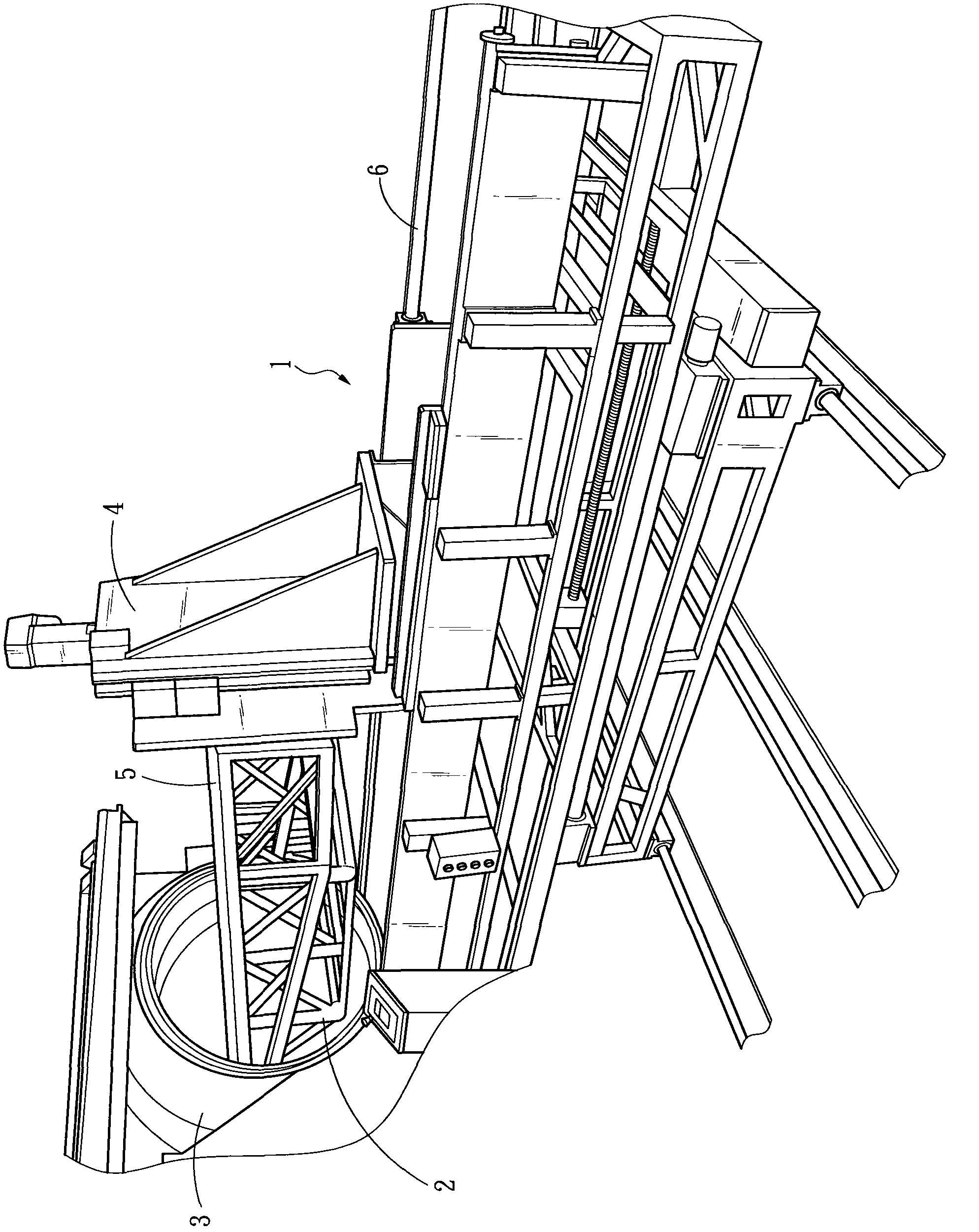 Glass base plate load transfer device