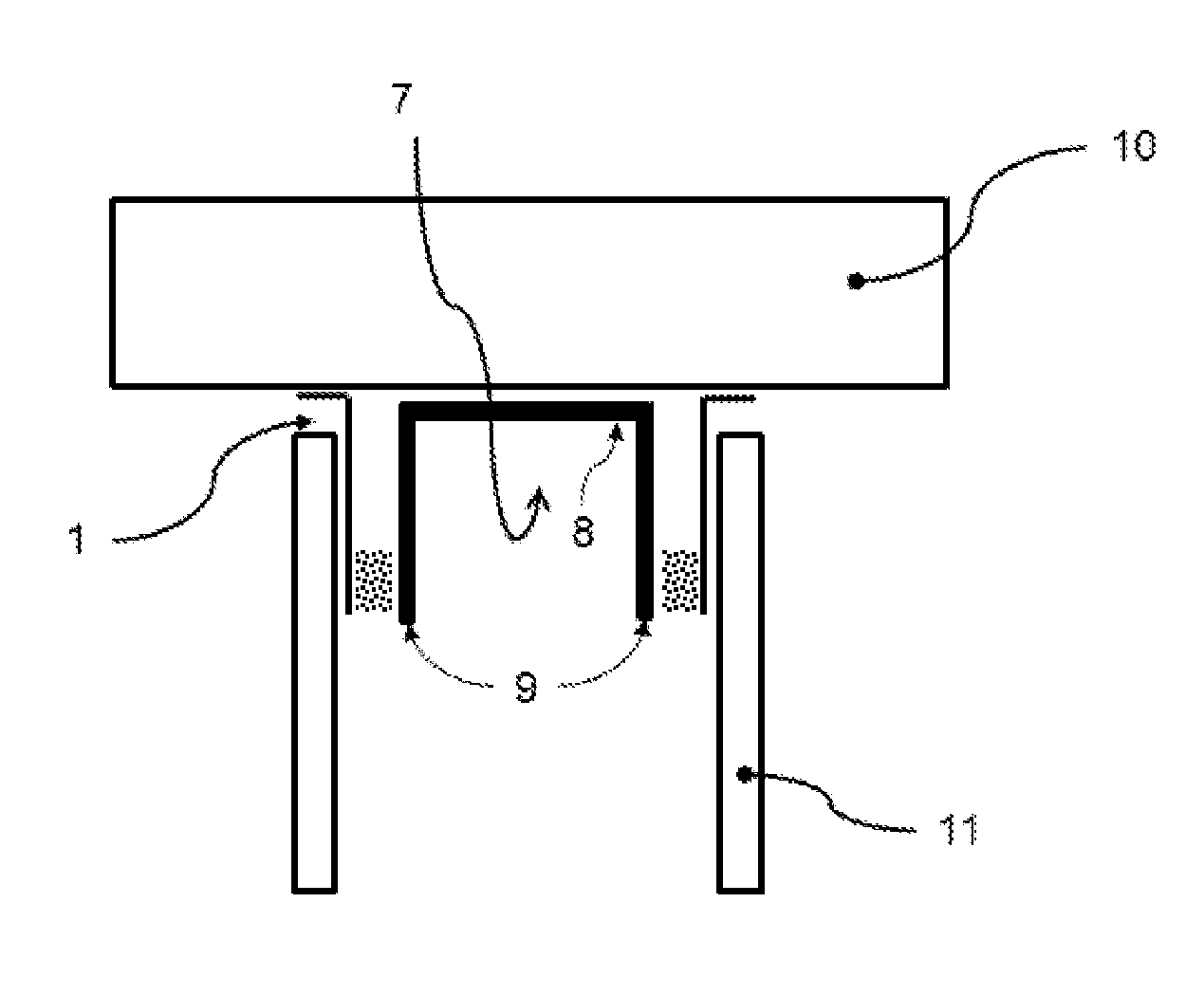 Insulating sealing element for head-of-wall joints