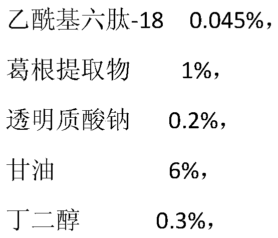 A compound for increasing breast volume and its preparation method