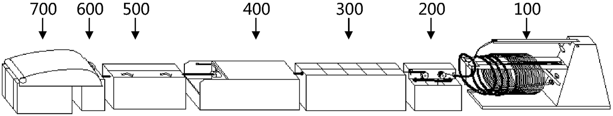 Deadbeat wire-drawing production equipment