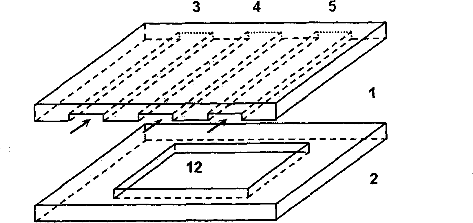 Microfluidic control chip for cell immobilization and solution dilution