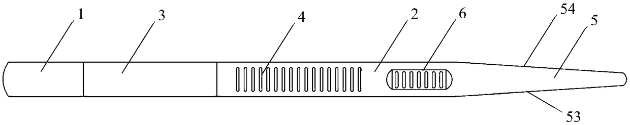 Forceps for gynecological operations and use method thereof