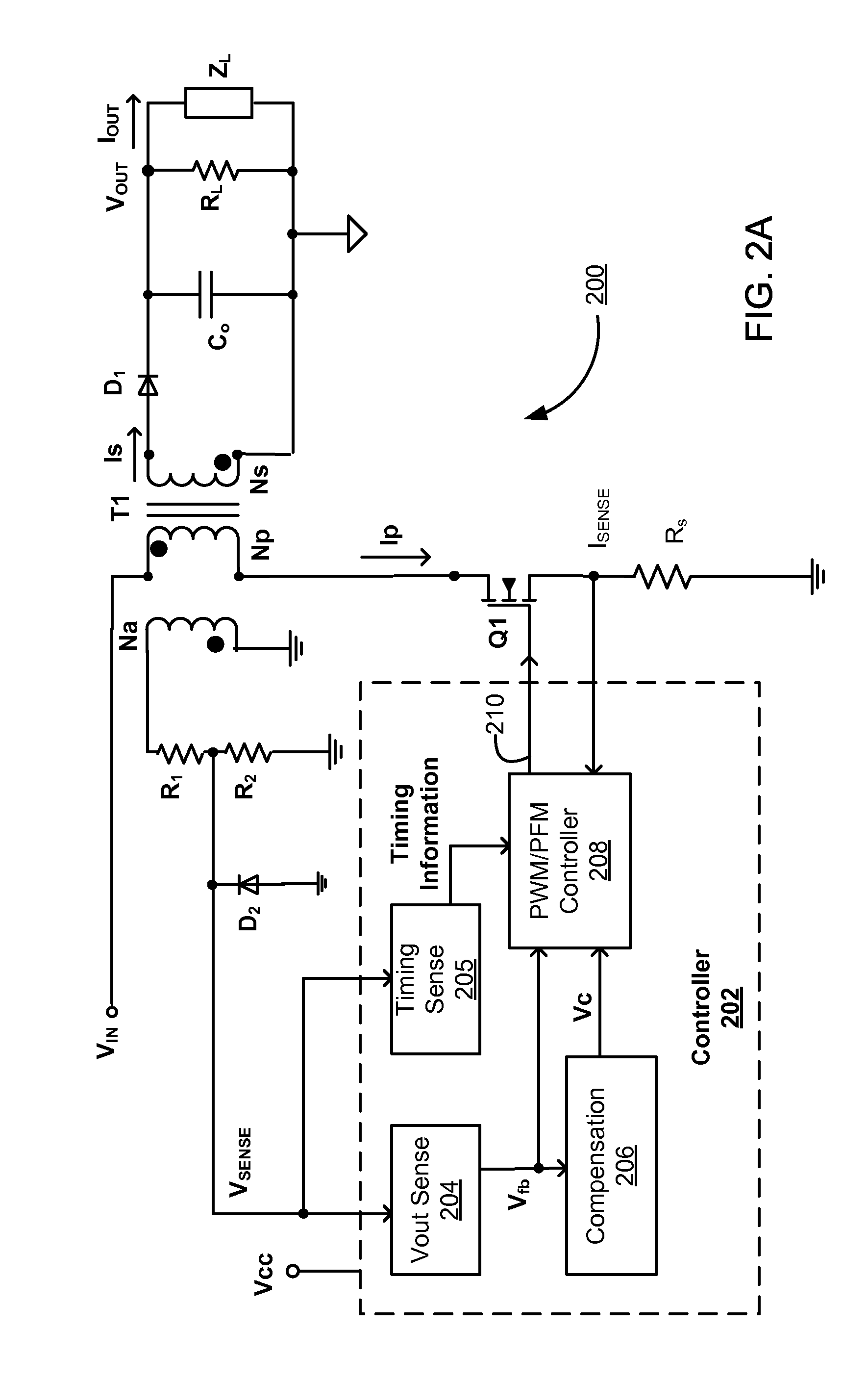 Adaptive Control for Transition Between Multiple Modulation Modes in a Switching Power Converter