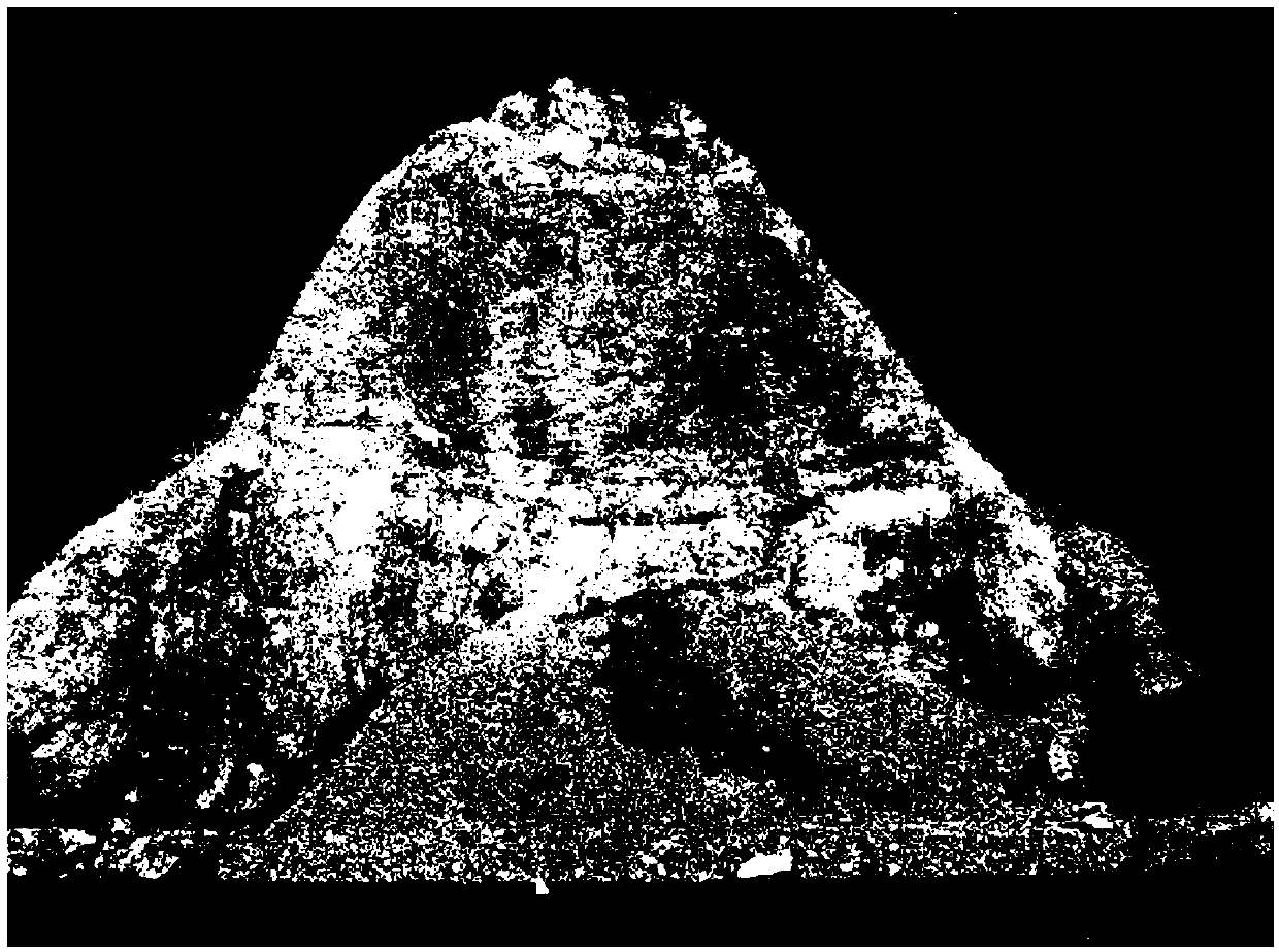 A landslide trailing edge crack displacement image recognition method