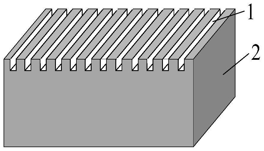 Method for testing adhesive property of asphalt and aggregate interface transition area in core wall dam