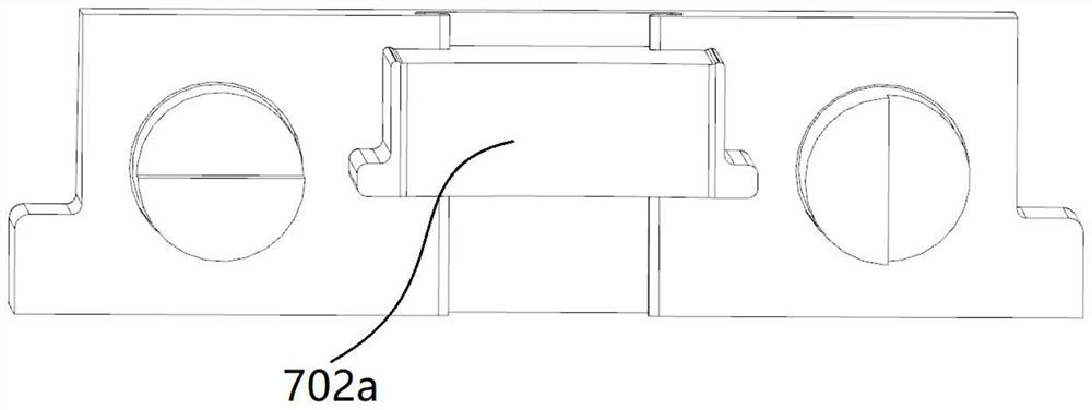 Die for four-sided side trimming of protruding amount of inner and outer cones of truck