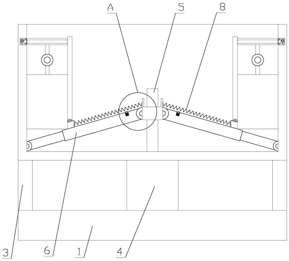 Cleaning device for sludge treatment