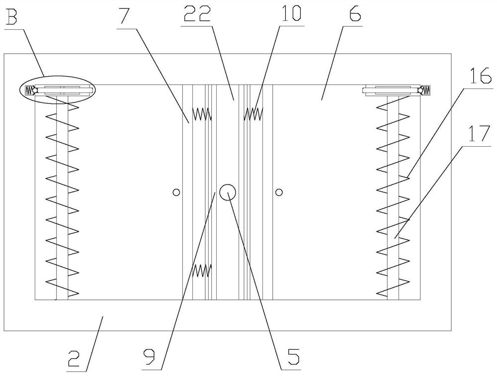 Cleaning device for sludge treatment