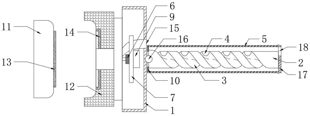 Computer wire arrangement device