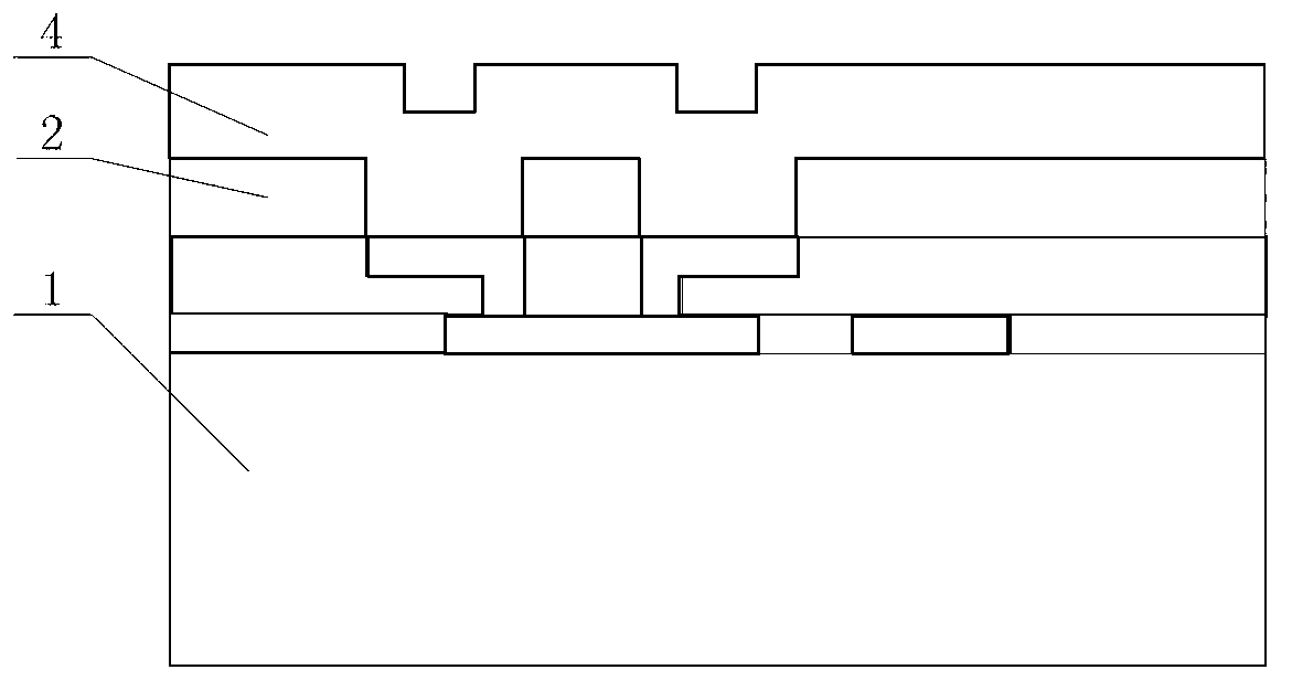 Method and relevant device for achieving metal mutual connection through preparation of micro-protruding-points with superfine spaces