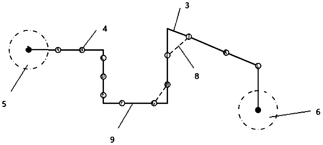 Processing method of electronic fence system alarm