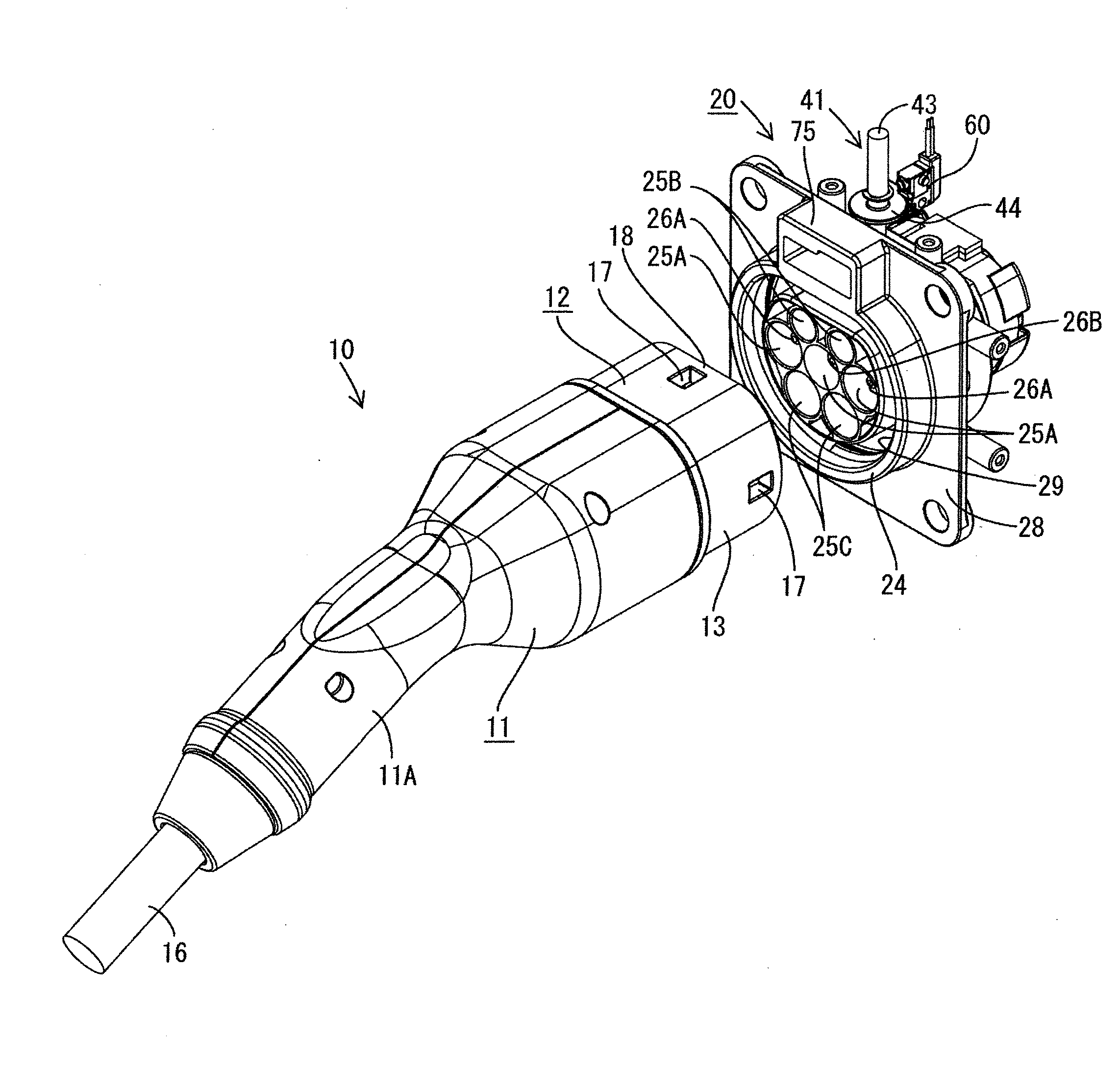 Vehicle charging device