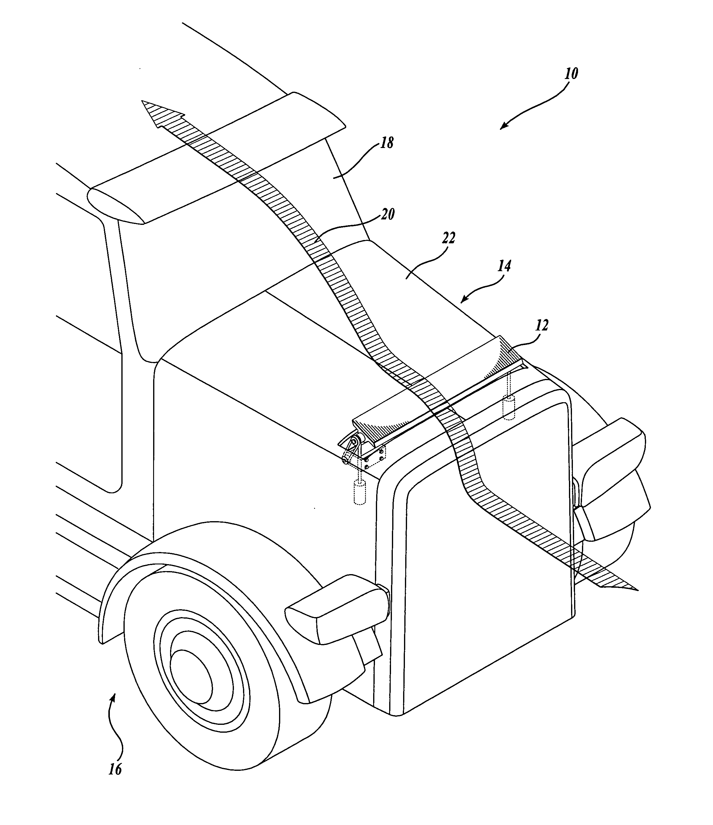 Adjustable vehicular airflow control device