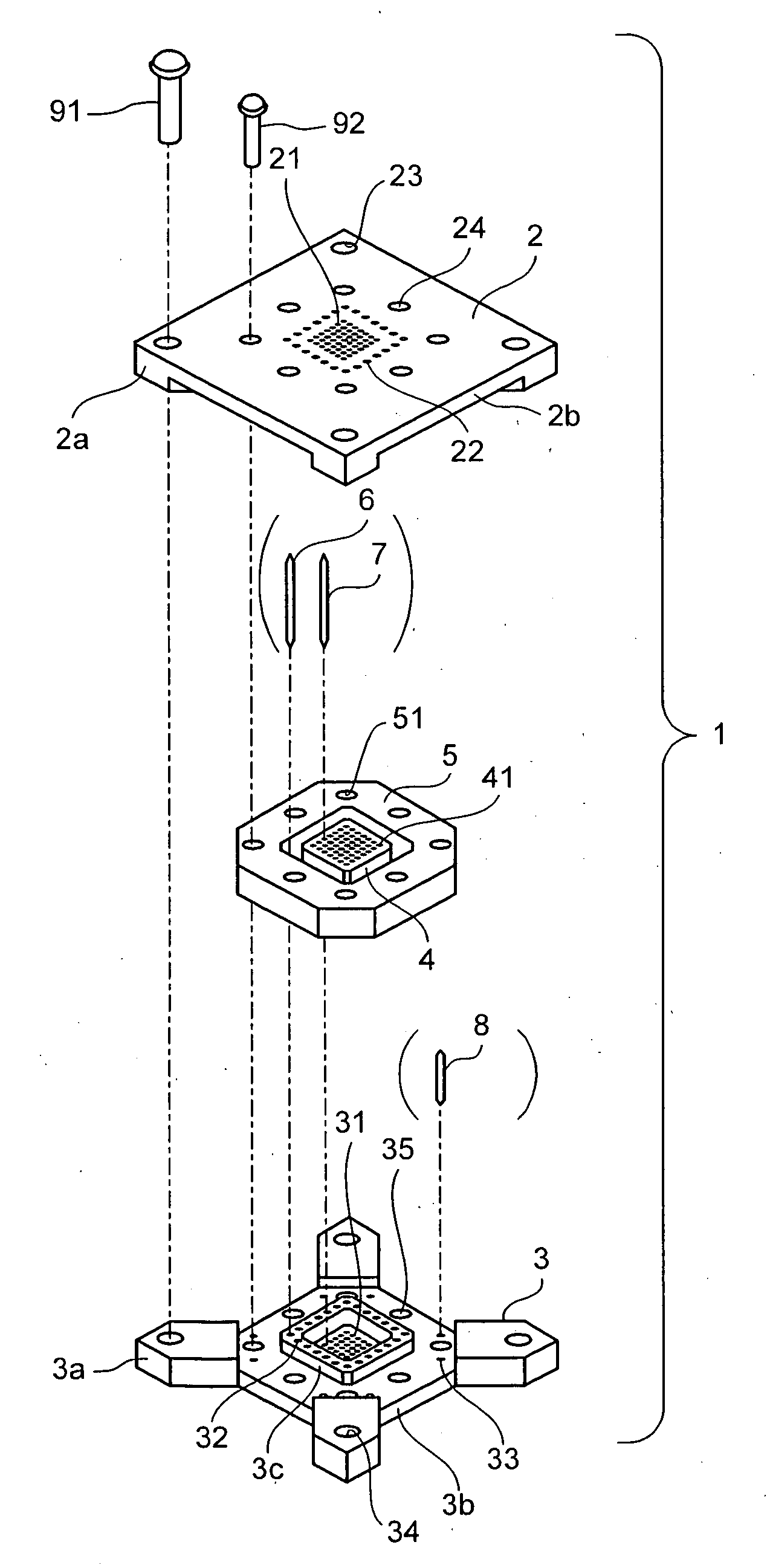 Conductive Contact Holder