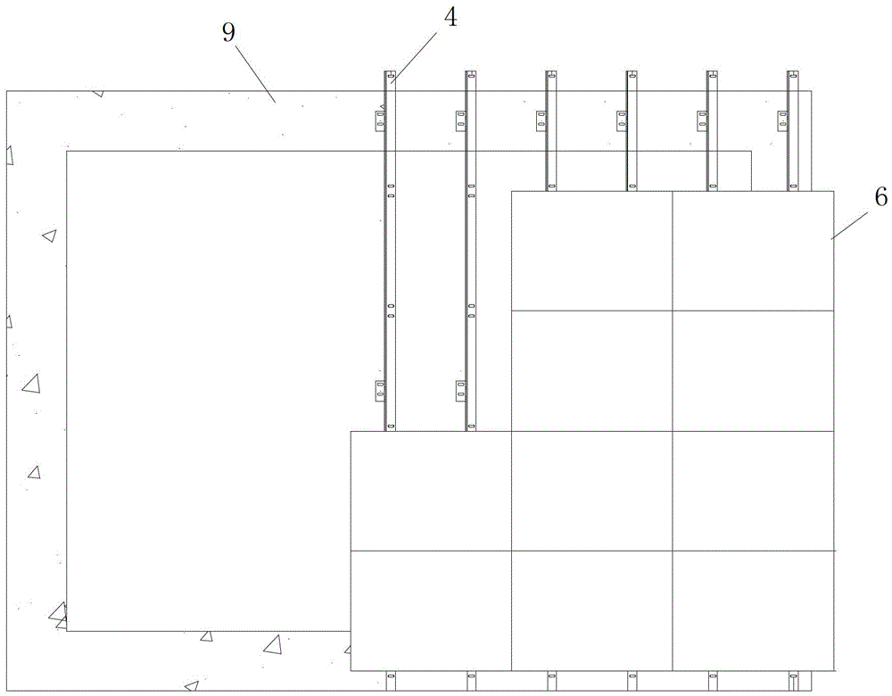 Dry-hanging stone curtain wall mounting and maintaining method and sleeve