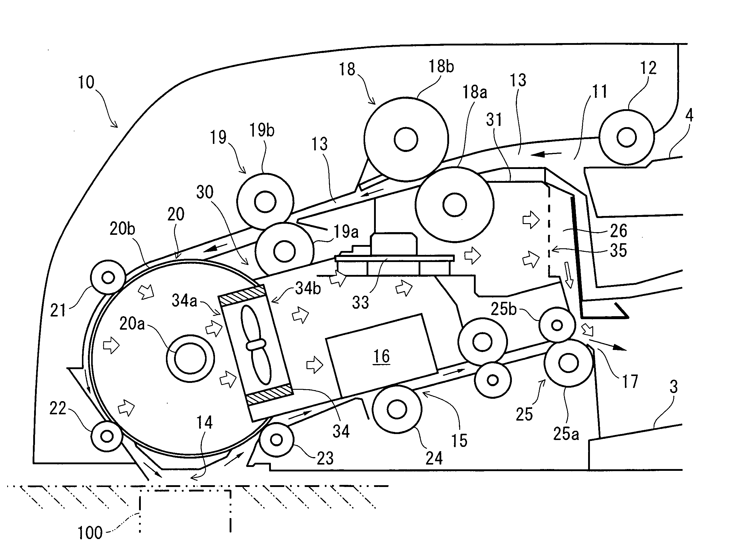 Document conveying apparatus