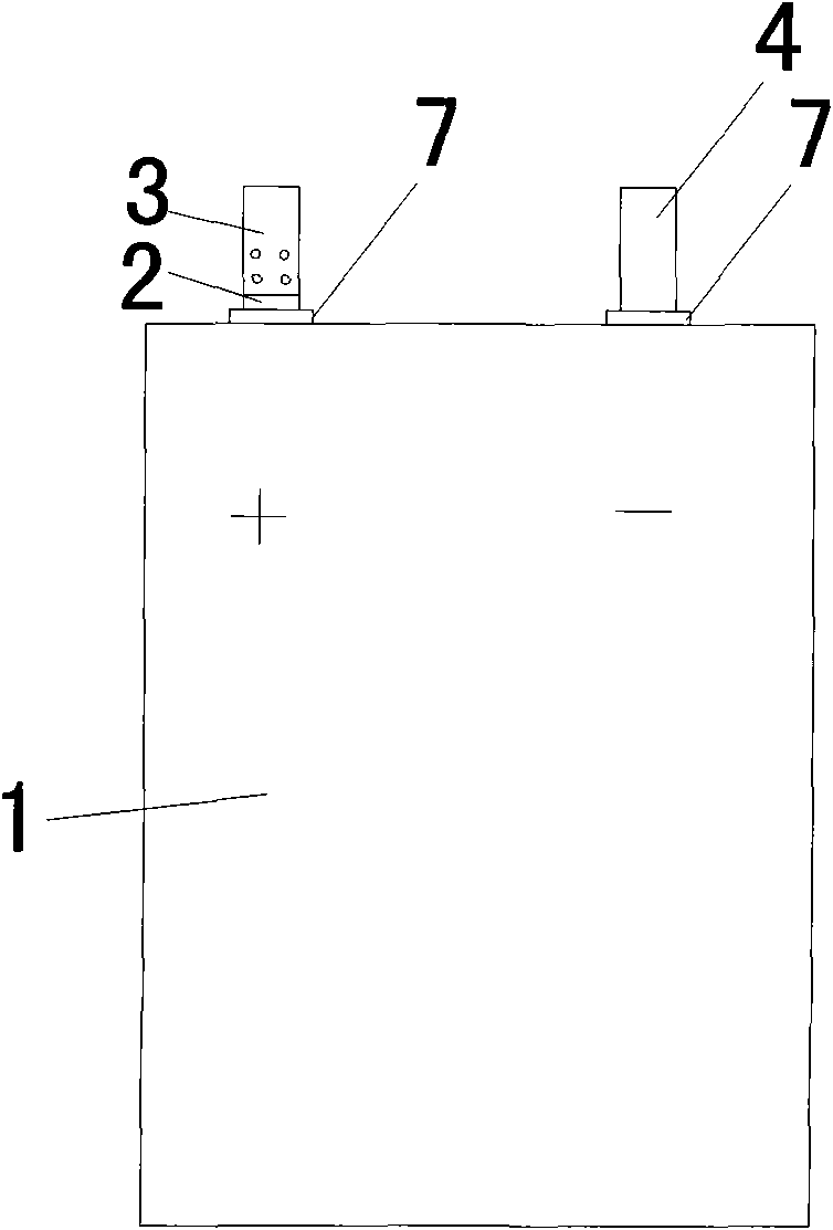 Soft packing lithium ion battery and method of producing same