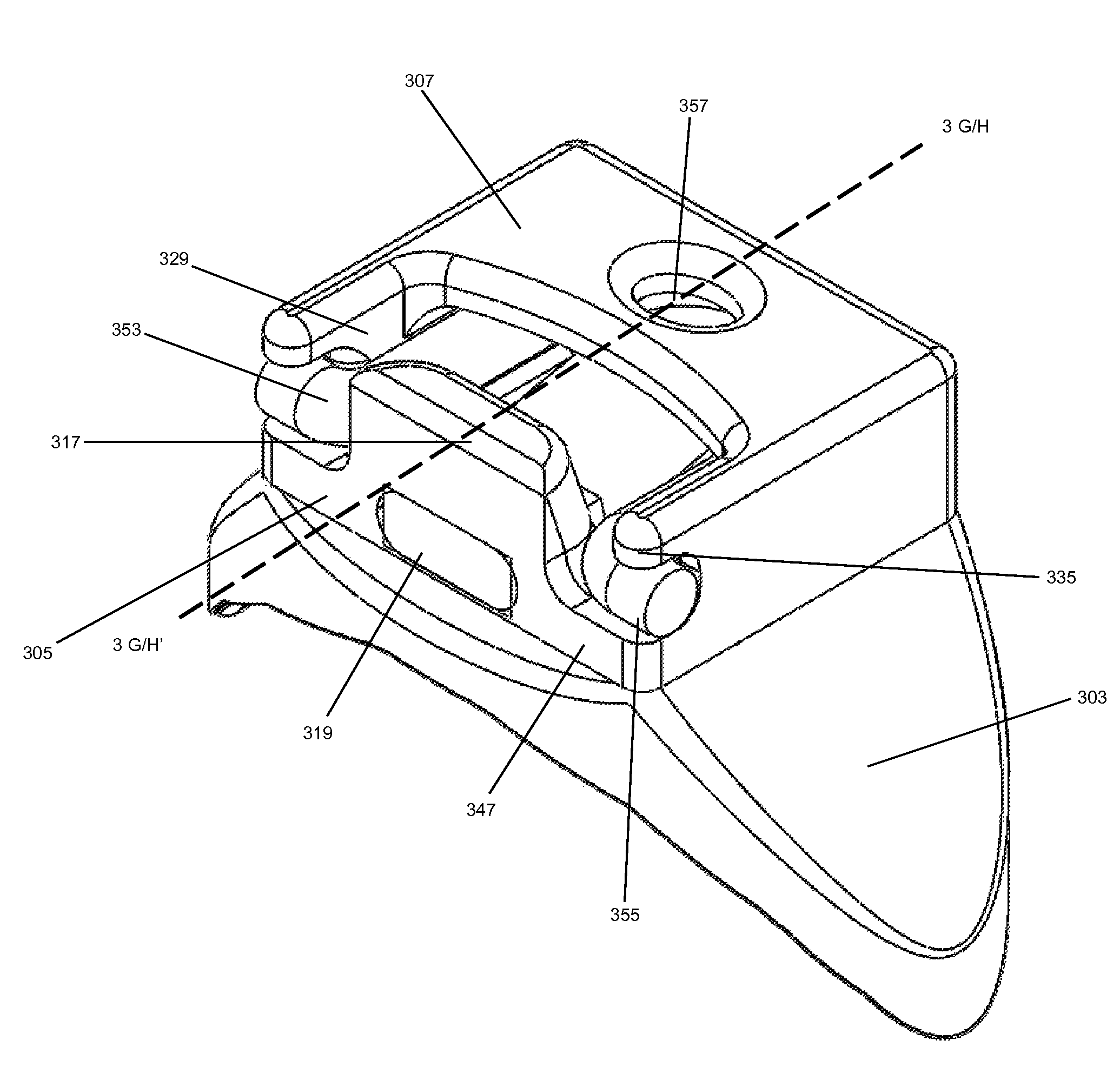 Orthodontic appliance with snap fitted, non-sliding archwire