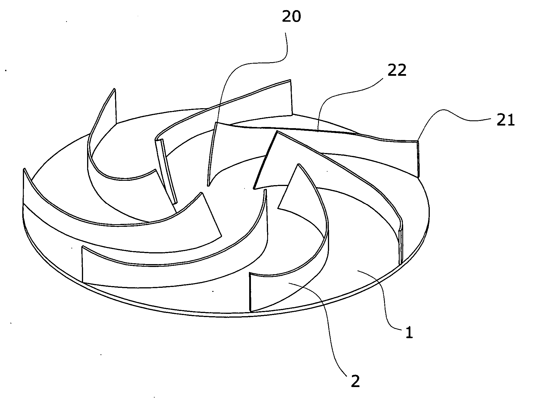 Structure of turbine blower