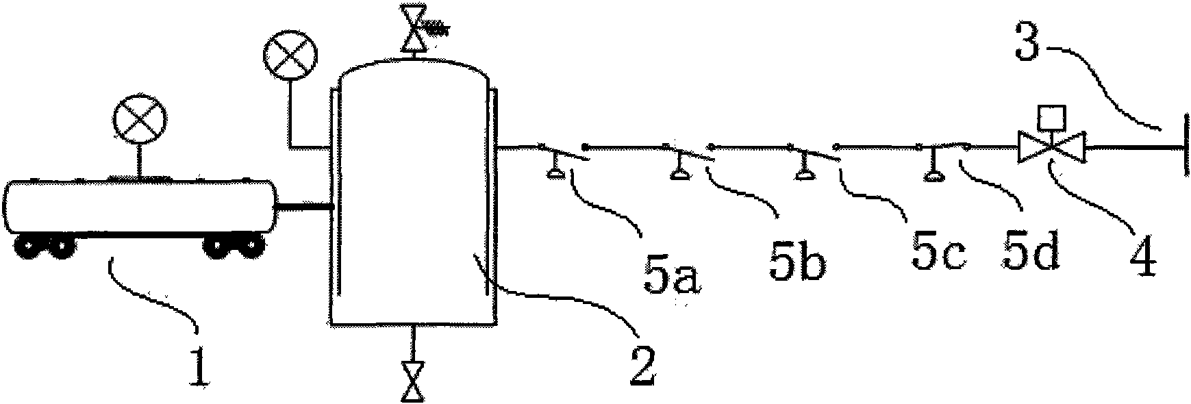 Remote control device for removing snow and dust by using compressed air and control method thereof