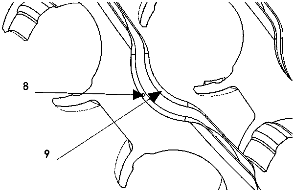 Bearing cage and bearing