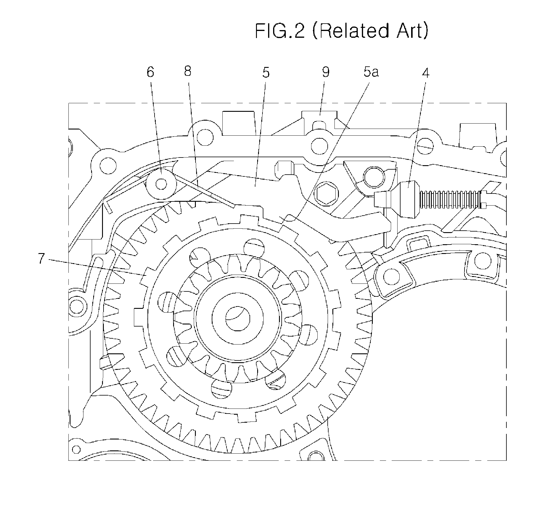 Parking apparatus for automatic transmission