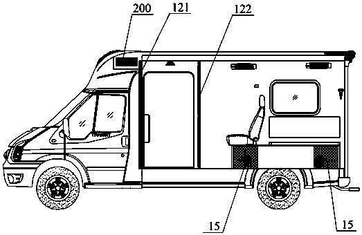 Positive pressure and negative pressure ambulance