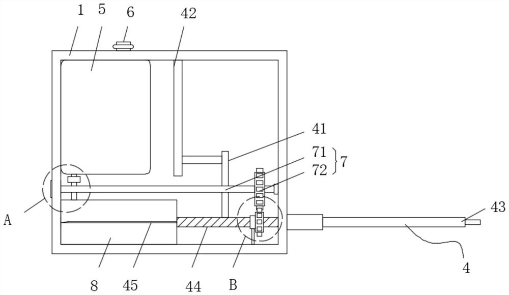 Kidney puncture device for nephrology department and puncture method thereof